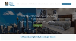 Desktop Screenshot of ericscarpetcleaningservices.net